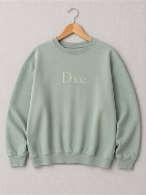 Dime MTL Classic Small Logo Crewneck
